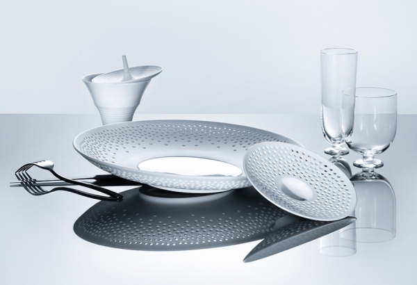 Photograph Hacob Khodaverdian White Plates on One Eyeland